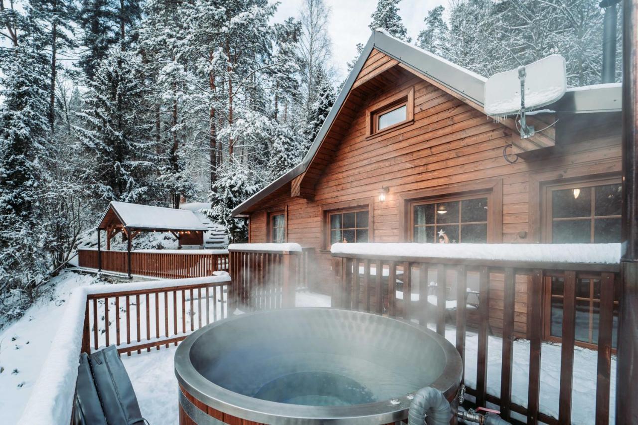 Sovia Wellness Chata S Jacuzzi Kadou A Saunou, Cingov Сміжани Екстер'єр фото
