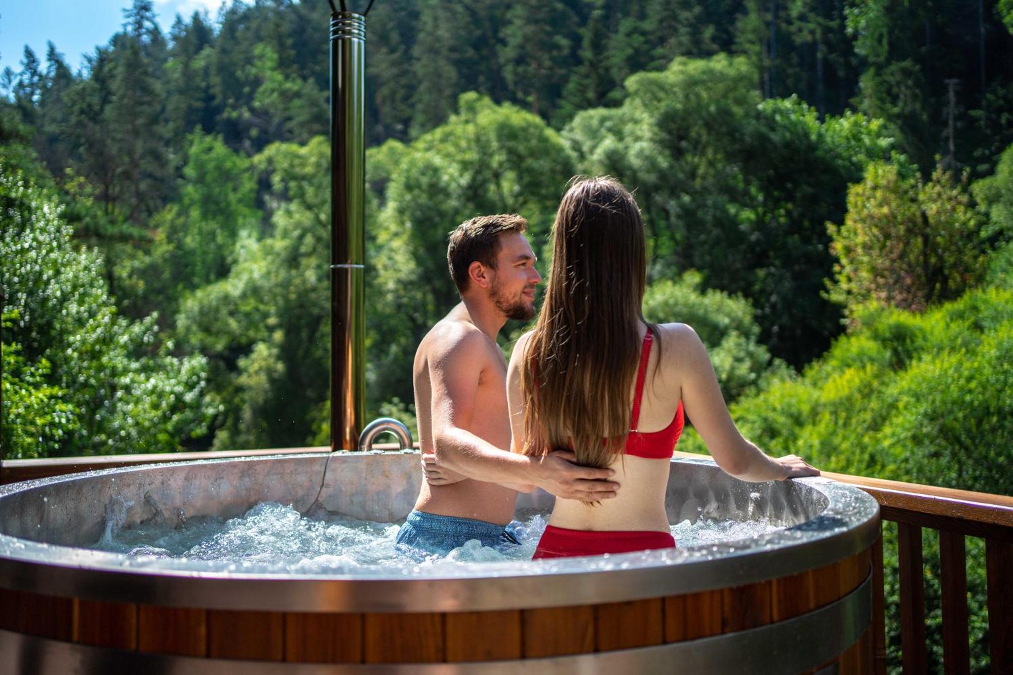 Sovia Wellness Chata S Jacuzzi Kadou A Saunou, Cingov Сміжани Екстер'єр фото